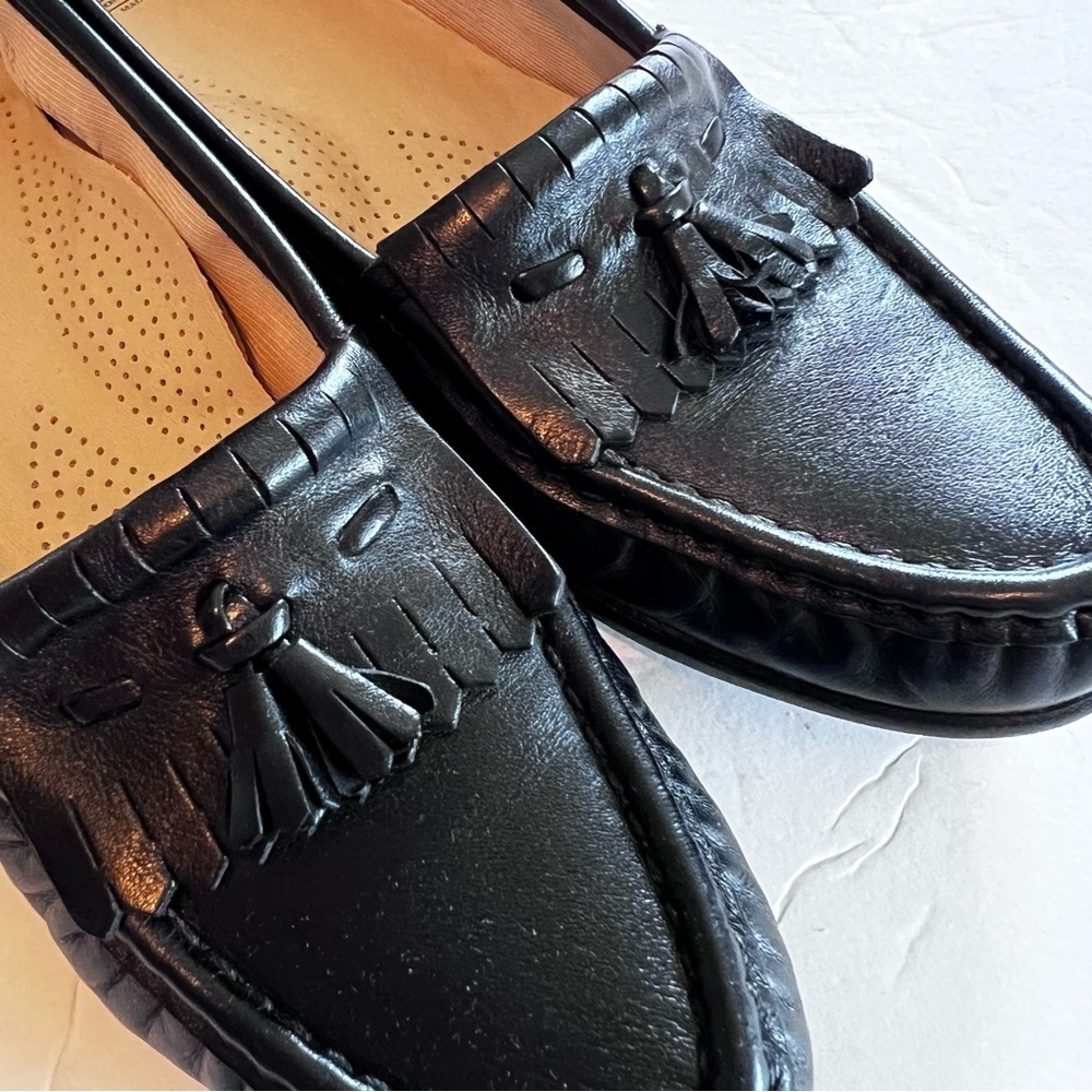 NWOT SAS Women's Tassel Kiltie Loafers in Brown size 8S - Picture 7 of 8